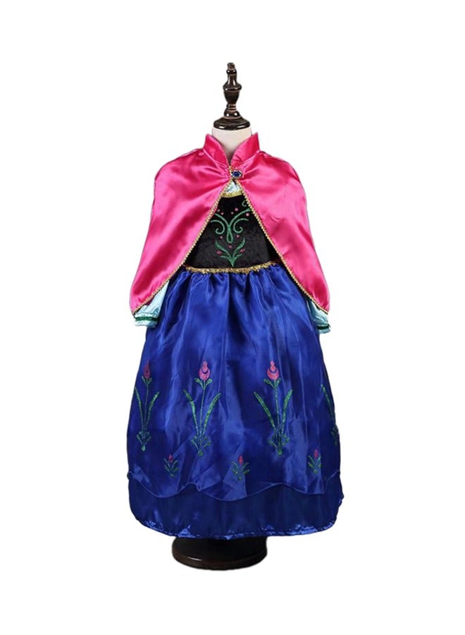 Princess Lace Paisley Costume , Princess Capes For Girls, Children's Dresses, Dance And Celebration Performance Role-Playing Costumes - Image 2
