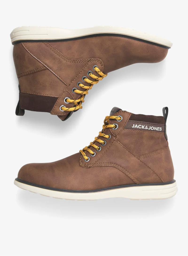 JACK & JONES Brown Casual Ankle Boots for Men | Best Price UAE