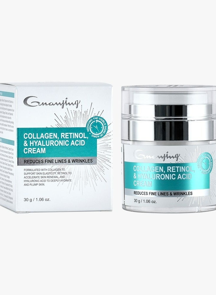 GUANJING Collagen Retinol And Hyaluronic Acid Cream 30g - Image 1