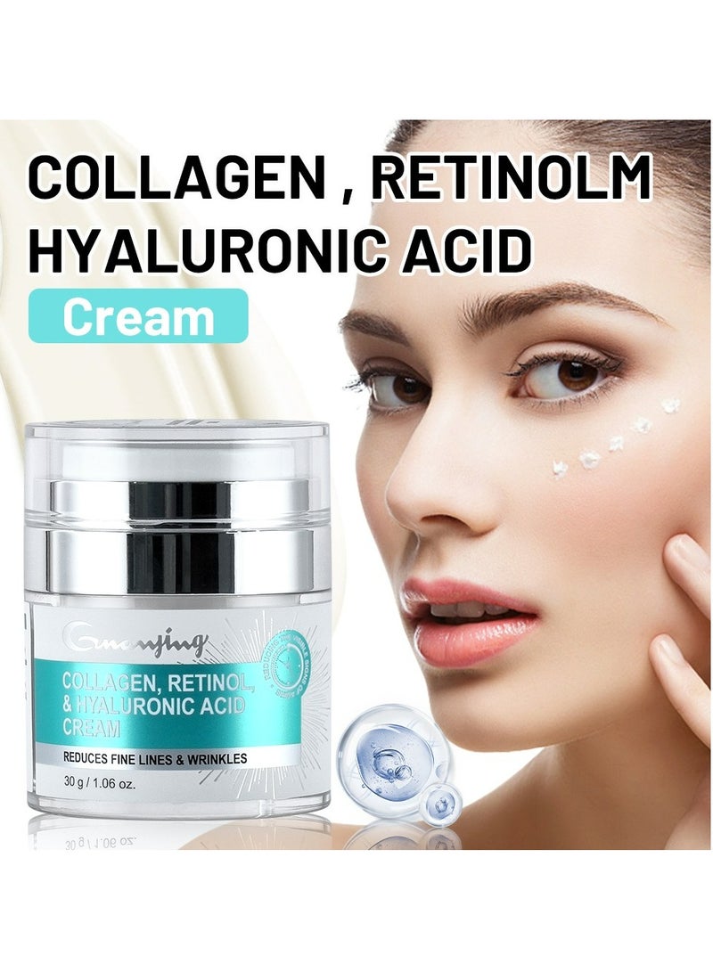 GUANJING Collagen Retinol And Hyaluronic Acid Cream 30g - Image 2