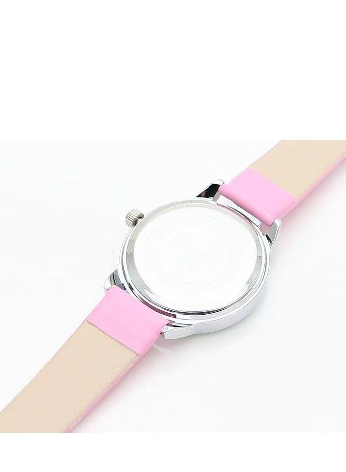 Chirstmas Gift Frozen Elsa and Anna Watch for Children Girls-Pink - Image 2