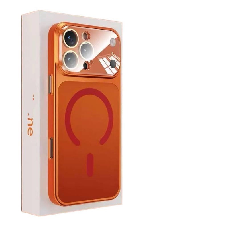 غطاء MagSafe بPC لـ iPhone 15 / 15 Plus / 15 Pro / 15 Pro Max مع حماية من السقوط ومغناطيس قوي مع مقاوم للصدمات مع تغطية كاملة باللون أسود مغناطيسي - ModaStar - Image 2