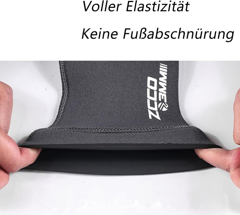 Skyone Neoprene Socks Diving Scuba Socks Wetsuit Fin Booties for Men Women, 3MM Surfing Sock Thermal Flexible Anti Slip for Swimming - Image 3