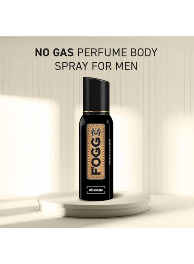FOGG Absolute Perfume Spray 120ml - Image 2