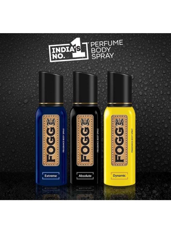 FOGG Absolute Perfume Spray 120ml - Image 4