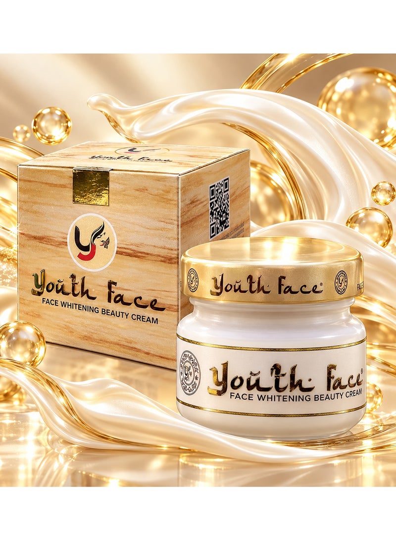 Youth Face Whitening Beauty Cream - Brightening, Anti-Aging & Hydrating Formula - Image 1