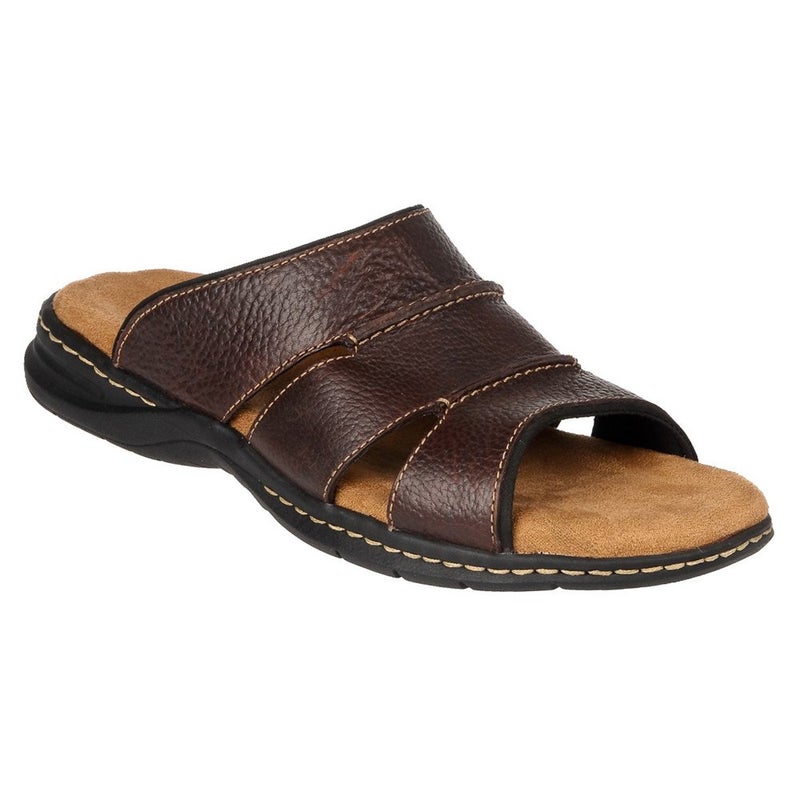 Dr. Scholl's Shoes Men's Gordon Sandal, Brown, 12 M US - Image 1