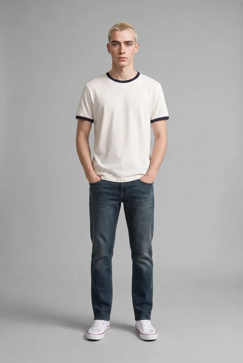 Sergio Regular Fit Regular Hem Trousers