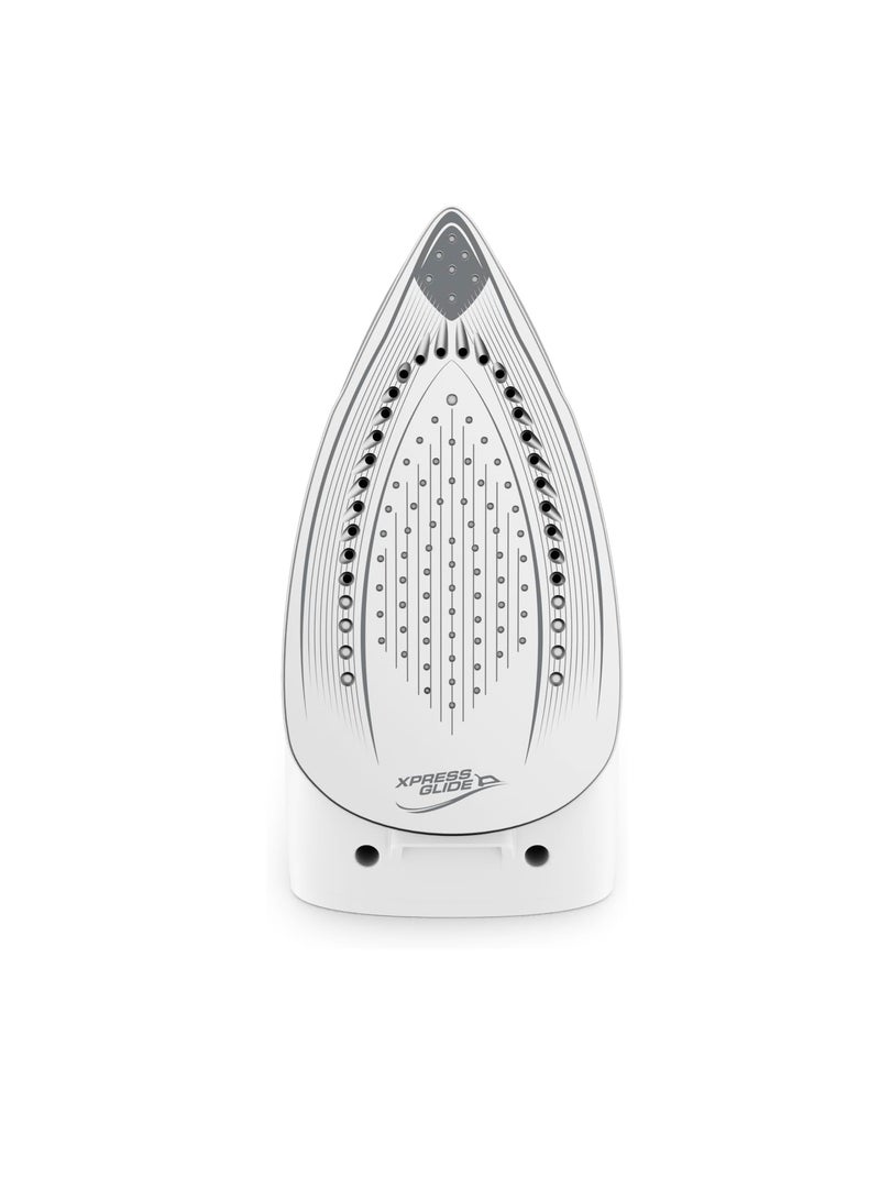 Tefal Steam Generator Iron | Express Optimal Steam Station |5.3bars,250g/min,110g/min |Ceramic Soleplate | 2 Years Warranty | 1 kg 2200 W SV4111M0 Grey - Image 3