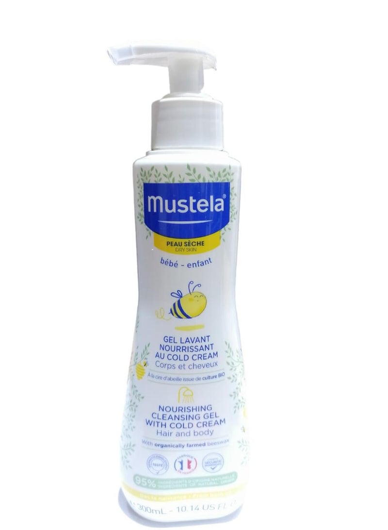 Mustela Cleansing Gel for Body and Hair 300 ml  - Image 1