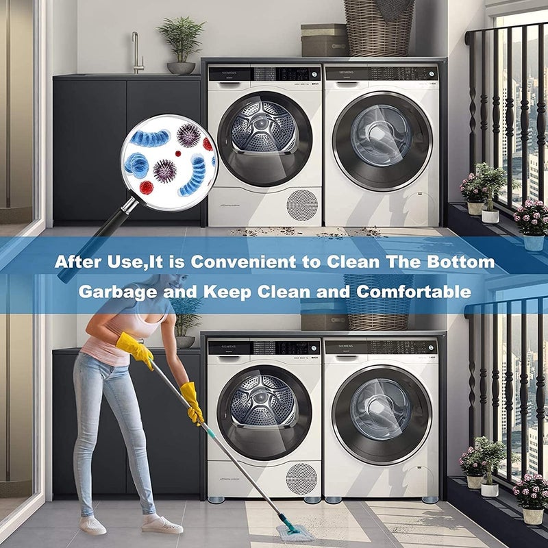 SKY-TOUCH 4pcs Anti Vibration Pads for Washer Dryer Shock and Noise Cancellation, Washing Machine Stand to Prevent Shifting, Shaking Walking for Home - Image 5