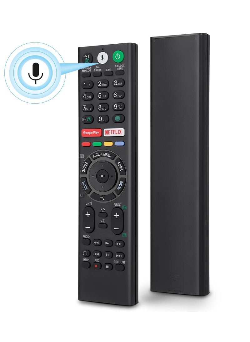 general Voice Replacement Remote for Sony-TVs and Bravia-TVs，for All Sony 4K UHD LED LCD HD Smart TVs - Image 1