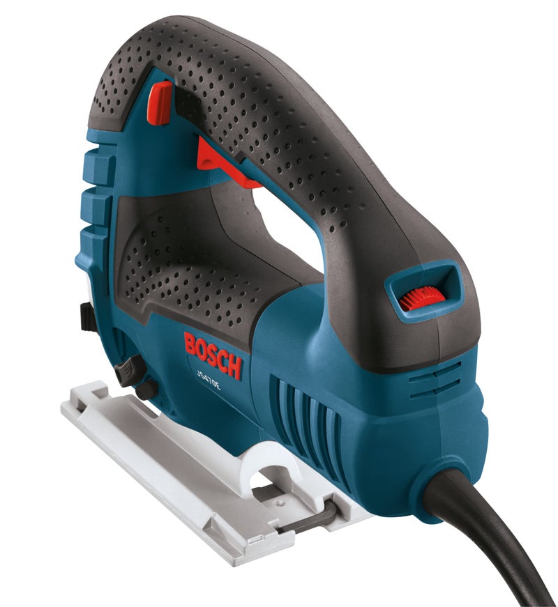 BOSCH Top-Handle Jig Saw 7.0 Amp, 3,100 SPM, 45 Degree Beveled Cuts, Variable-Speed Control, Ergonomic Design, Corded (JS470E) - Image 4