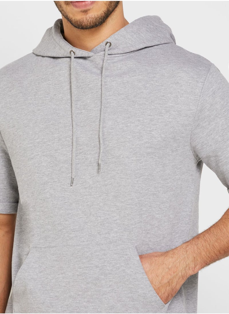 Seventy Five Basics - Short Sleeve Hoodie - Image 1