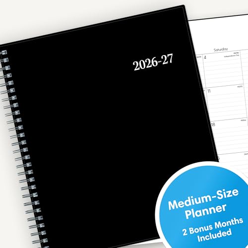 Blue Sky 2026-2027 Monthly Academic Year Planner Calendar, July 2026 - June 2027, 8" x 10", Monthly Layout, Flexible Cover, Wirebound, Laminated Tabs, Enterprise - Image 5