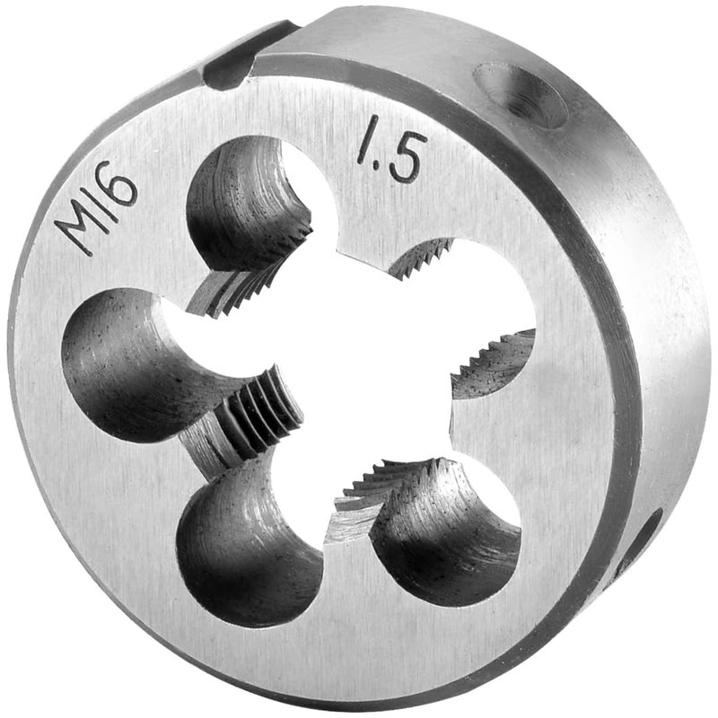 Screw Thread Tap Die – High-Speed Steel (HSS), Metric Sizes M7 to M24 (M16x1.5mm) - Image 1