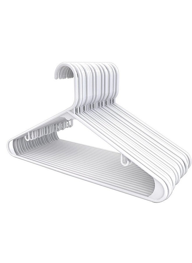 Arabest - Plastic Hangers, 20 Durable Hangers for Daily Use, Lightweight and Space-Saving - Image 1