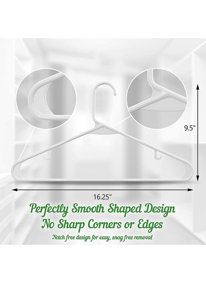 Arabest - Plastic Hangers, 20 Durable Hangers for Daily Use, Lightweight and Space-Saving - Image 1