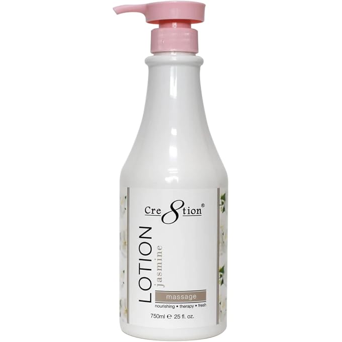 Cre8tion Spa Hand & Body Lotion Nourishing Skin Lotion Moisturizer From Dryness and Flaking 750ml / 25 fl oz (Jasmine) - Image 1