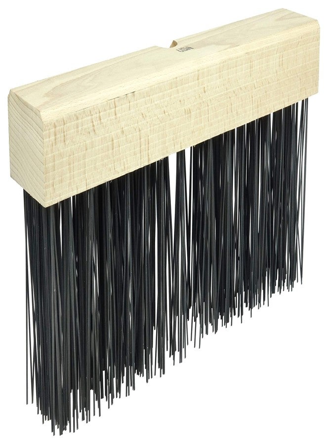 Weiler 42030 Flat Wire Broom with 14" Hardwood Block, 5" Trim Length, Made in the USA - Image 1