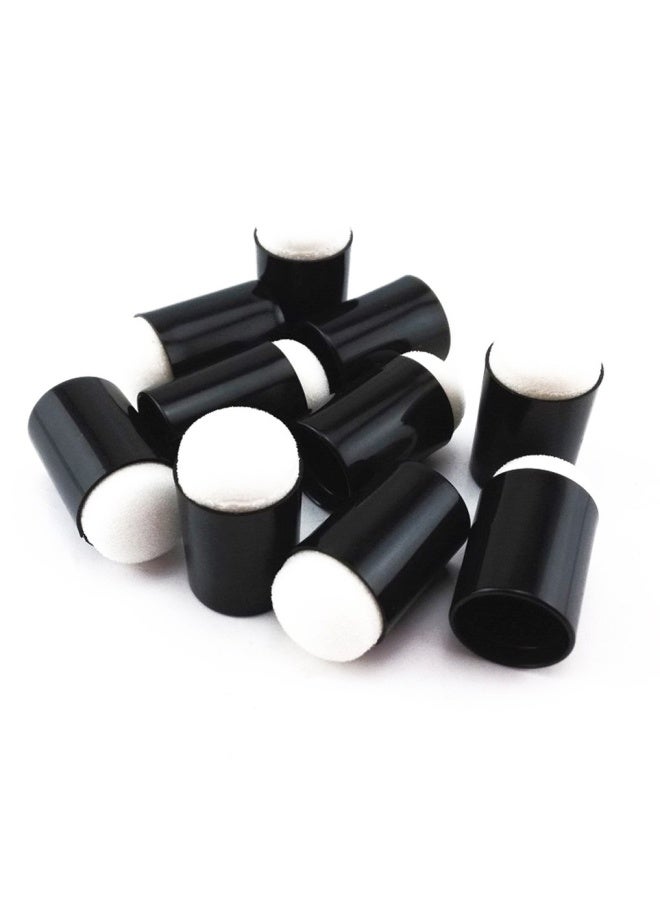 Yueton 10Pieces Finger Sponge Daubers Art And Craft Drawing Project Finger Painting Sponge Set - Image 1