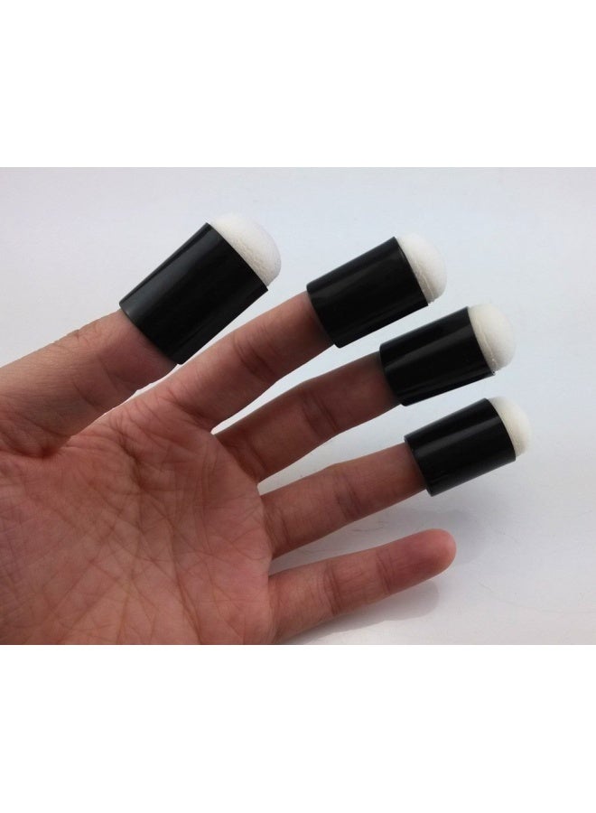 Yueton 10Pieces Finger Sponge Daubers Art And Craft Drawing Project Finger Painting Sponge Set - Image 4