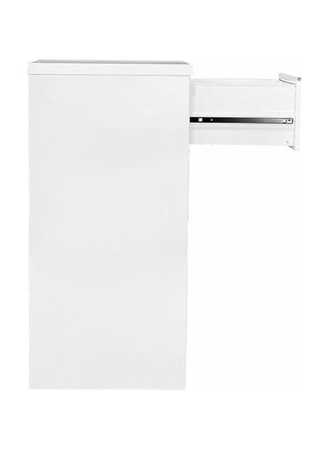 RIGID Steel Vertical Filing Cabinet | 4 Drawers Storage Cabinet with Lockable Drawers | Home & Office Cabinet with Curved Shape 0.7mm Thickness (63Dx46.5Wx132H) cm - Image 5