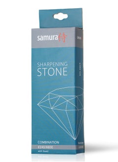 Samura Samura Combination Whetstone | Grain Sizes of 240 and 800 Grit | Knife Sharpening Tool | Kitchen Improvement  - Image 2