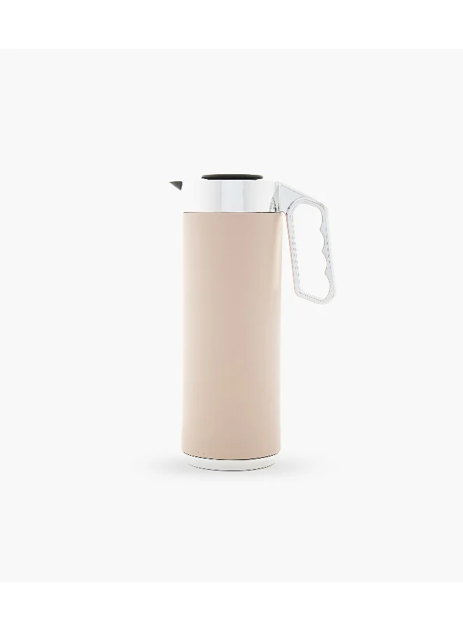 Roomours Cylinder Thermos 1L Sand Silver Matt