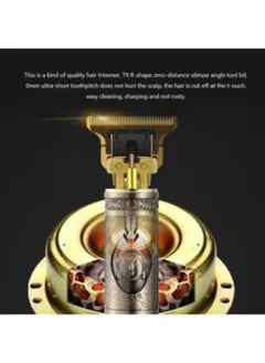 Generic T99 USB Hair Trimmer Baldheaded Cutter Beard Shaving Carving Tool Cutting Machine  - Image 2