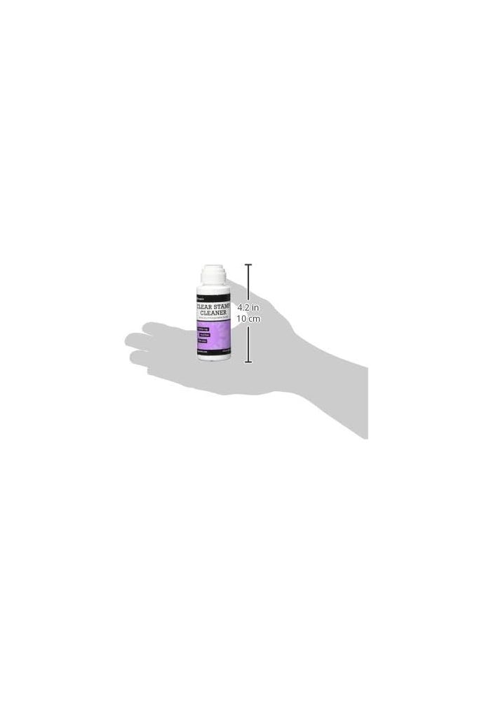 Ranger 2 Ounce Inkssentials Clear Stamp Cleaner for Acrylic and Photopolymer Stamps - Image 4