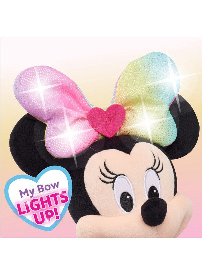 Minnie Disney Junior Minnie Mouse Sparkle And Sing 13 Inch Feature Plush With Lights And Sounds, Officially Licensed Kids Toys For Ages 3 Up By Just Play  - Image 4