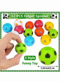 SYOSI Soccer Party Favors Set 80 PCS Soccer Toys Whistle Fidget Spinner Silicone Bracelet Tattoo Stickers Eraser Keychains for Soccer Theme Birthday Party Goodie Bags Fillers Sports Party Supplies  - Image 2
