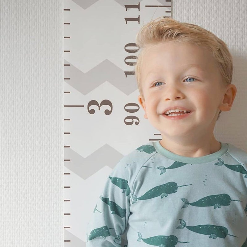 Ins Scandinavian Style Height Ruler Kidsren'S Room Wall Sticker Height Ruler Hanging Painting Kindergarten Measurement Height Ruler Fox Style - Image 2