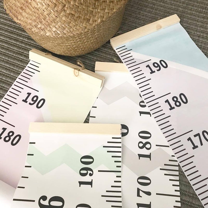 Ins Scandinavian Style Height Ruler Kidsren'S Room Wall Sticker Height Ruler Hanging Painting Kindergarten Measurement Height Ruler Fox Style - Image 4