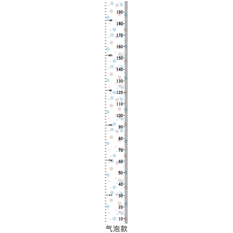 Ins Scandinavian Style Height Ruler Kidsren'S Room Wall Sticker Height Ruler Hanging Painting Kindergarten Measurement Height Ruler Fox Style - Image 1