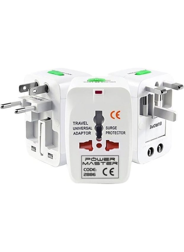 Powermaster - Electrical Socket Converter Travel Adapter For Umrah Saudi Arabia Hajj Qatar - Image 1