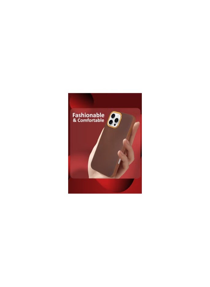 CATANES iPhone 16 Pro Max 2 Pack Vegan Leather Case, 1 Cover with 1 Screen Protector, Slim Fit, Raised Edges for Camera and Screen Protection - Image 2