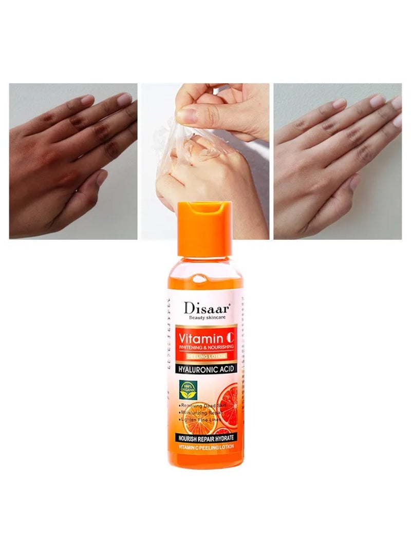 ديسار لوشن مقشر لتغذية و تفتيح البشرة بفيتامين سي 100 مل - ديسار