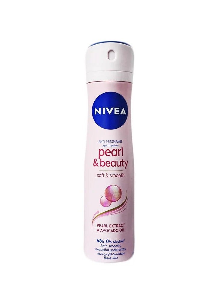 Nivea Deodorant Spray Pearl & Beauty for Women - 150ml