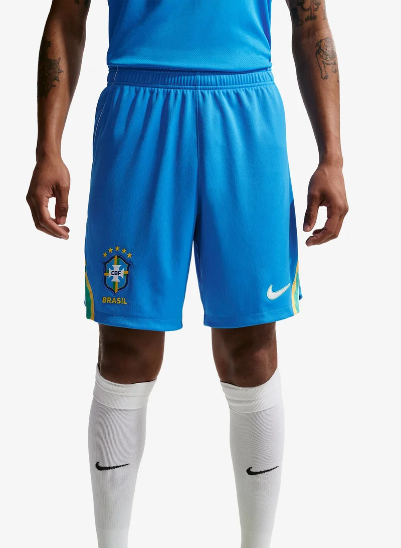 Nike LT PHOTO BLUE/LIGHT MENTA/(WHITE) (NO SPONSOR) Brazil 2026 Home Shorts  | Best Price UAE