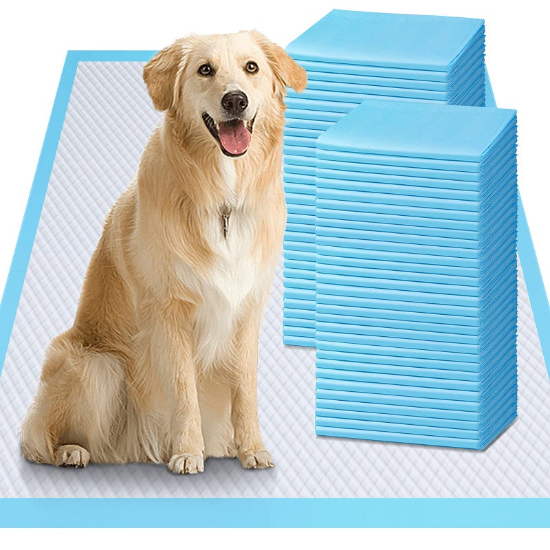 Gimars XXL Thicken 6 Layers Ultra Absorbent Dog Pee Pads Extra Large Leak-Proof Odor-Control Puppy Training Pads Quick Dry Pee Pads for Dogs Cats Pets - Image 1