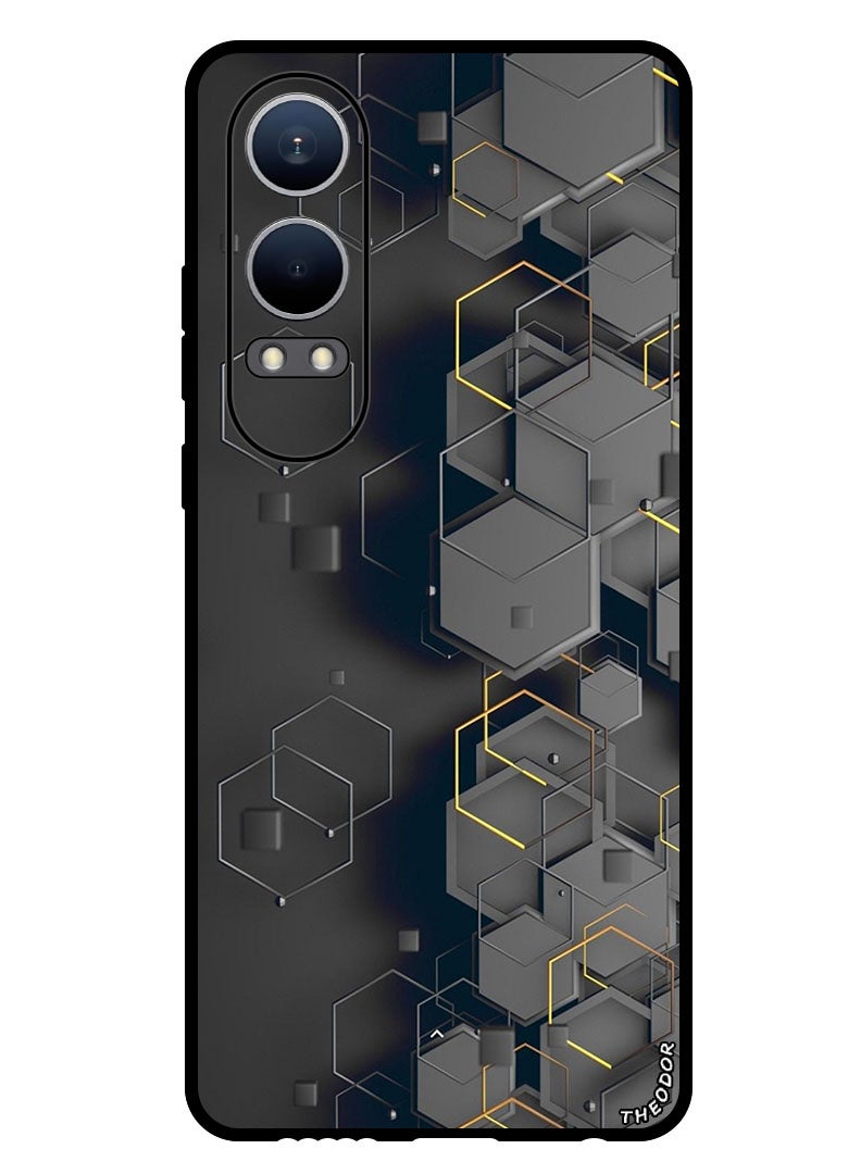 Theodor Protective Case Anti Scratch Shock Proof Bumper Cover For OnePlus Nord CE4 Lite Abstract 8 - Image 1