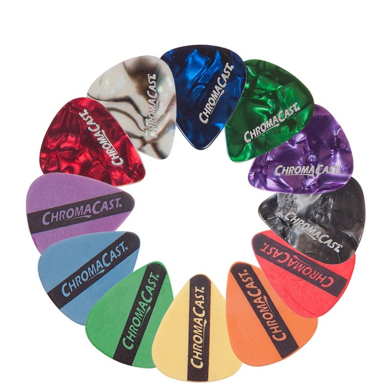 ChromaCast CC-SAMPLE Sampler Guitar Picks (12 count) - Image 1
