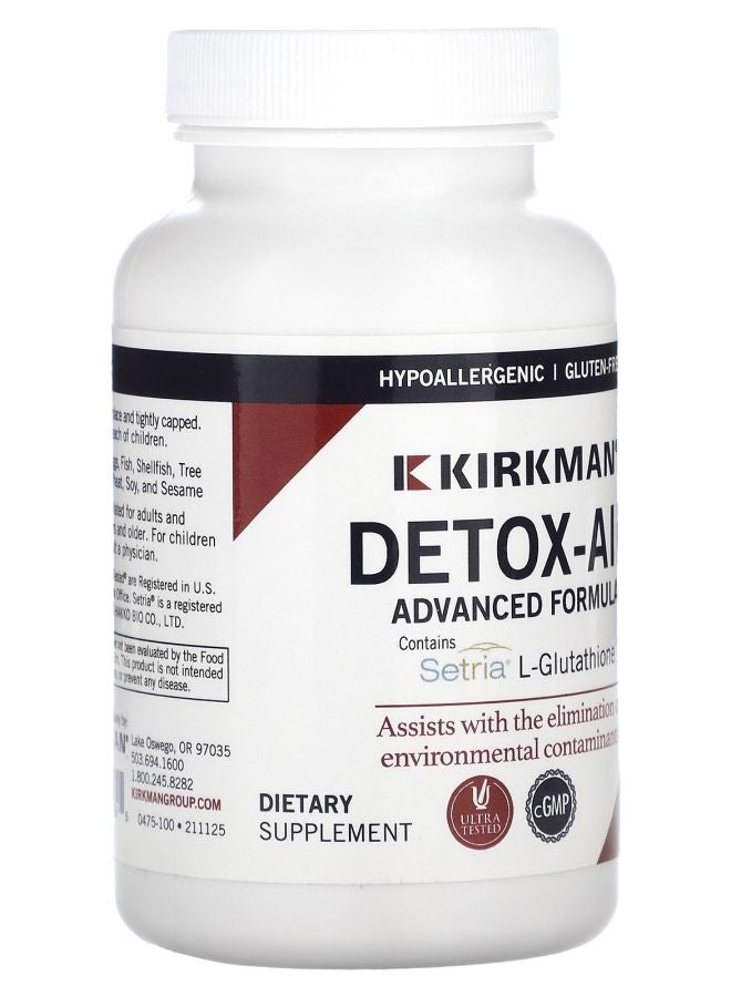 Kirkman Labs Detox-Aid Advanced Formula 100 Capsules - Image 2