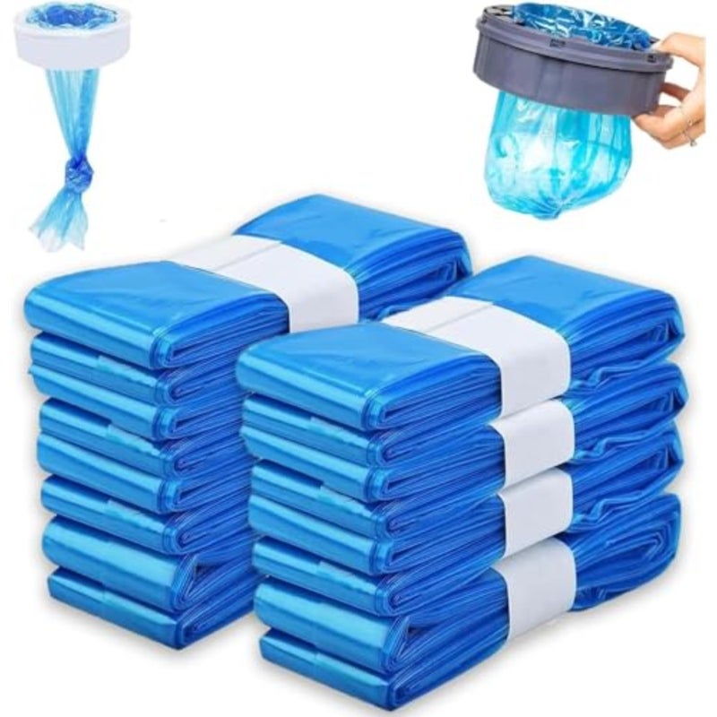 Nappy Bin Refills, 8 Pack Disposable Diaper Pail Liners, Smell Proof Leak Resistant Bags Compatible with Tommee Tippee Simplee Sangenic Twist Click Angelcare Systems, Holds up to 320 Baby Diapers - Image 1