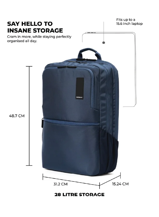 Mokobara The Kaleido Backpack, Water-Resistant 15.6" Laptop Bag with Luggage Sleeve for Work, Travel, and Daily Use - Suitable for Men and Women