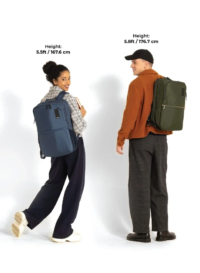 Mokobara The Kaleido Backpack, Water-Resistant 15.6" Laptop Bag with Luggage Sleeve for Work, Travel, and Daily Use - Suitable for Men and Women