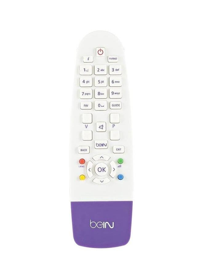bein Sport Receiver Remote Control White Purple - Image 1