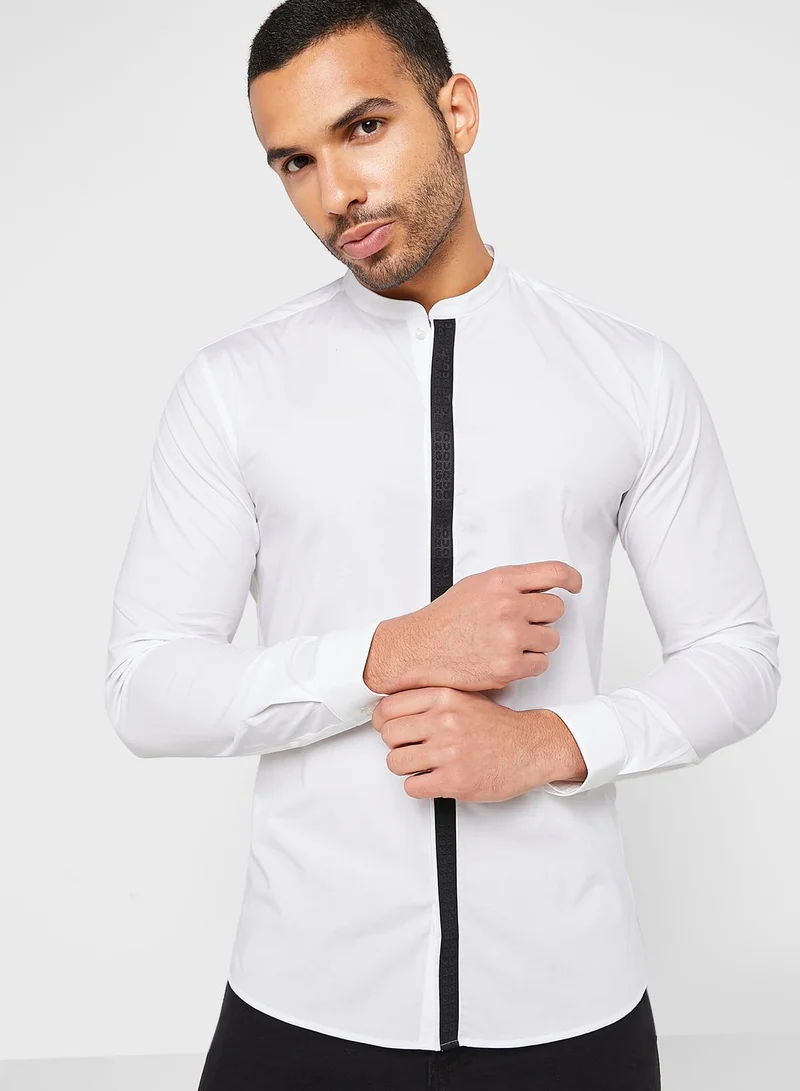 HUGO Logo Slim Fit Shirt